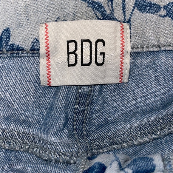 BDG Blue Flare Wide Leg Jeans - Picture 2 of 3